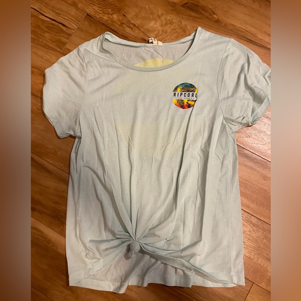 Women’s Light Blue Soft Rip Curl Tee Shirt